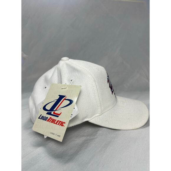 1999 World Series Logo Athletic Snapback Hat | White MLB Baseball Cap | - Picture 5 of 5